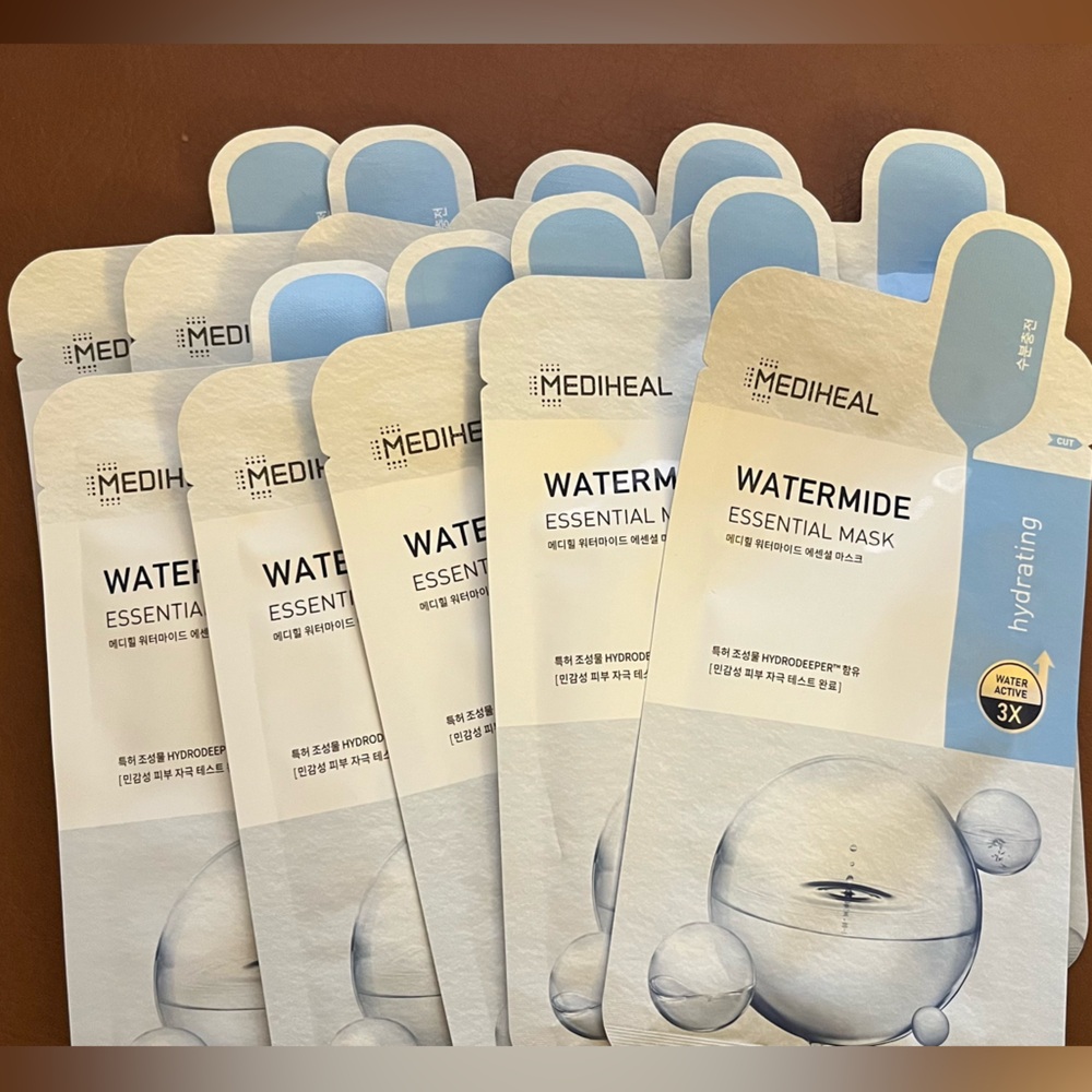 K-beauty Mediheal Watermide Essential Mask - Hydrating Blue